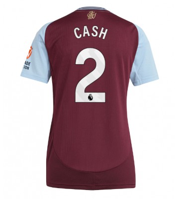 Aston Villa Matty Cash #2 Hemmatröja Dam 2024-25 Kortärmad